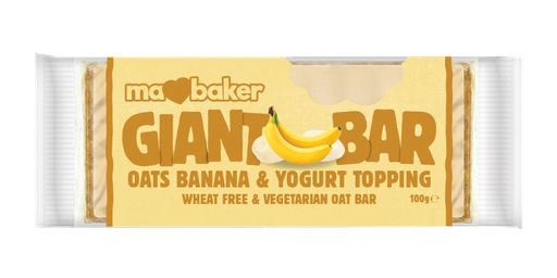 Ovsena ploščica - Banana in jogurt - 100g